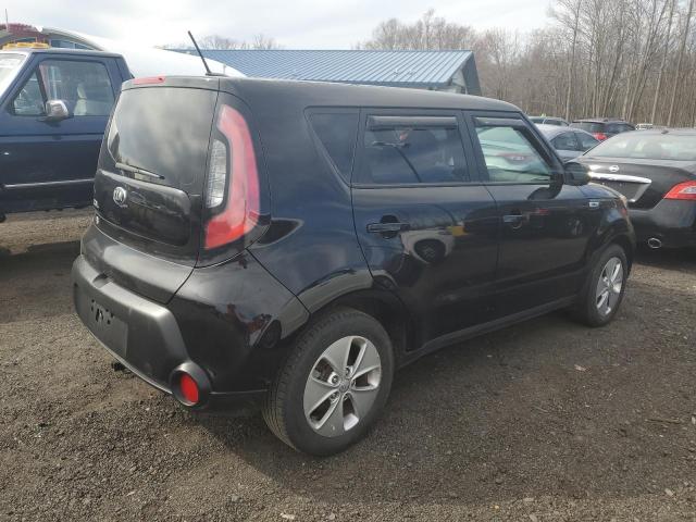 KNDJN2A23F7233808 - 2015 KIA SOUL BLACK photo 3