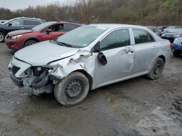 1NXBU40E69Z159638 - 2009 TOYOTA COROLLA BASE SILVER photo 1