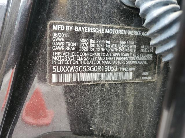 5UXXW3C53G0R19053 - 2016 BMW X4 XDRIVE28I GRAY photo 13