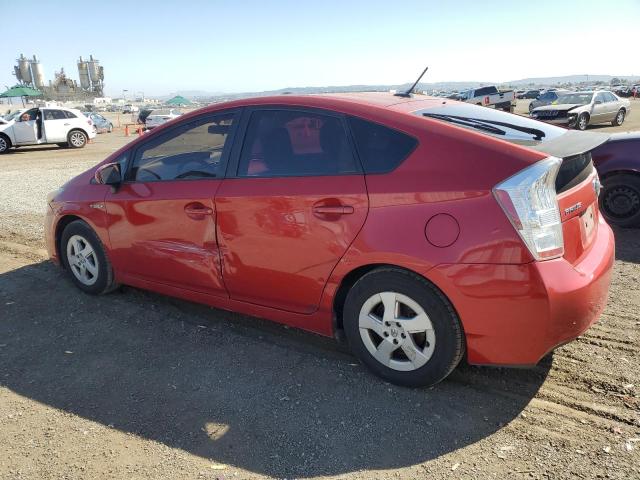 JTDKN3DU8A5213243 - 2010 TOYOTA PRIUS RED photo 2