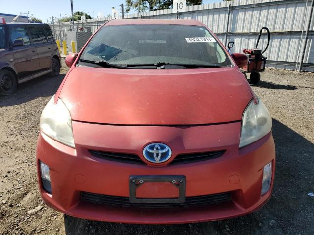 JTDKN3DU8A5213243 - 2010 TOYOTA PRIUS RED photo 5