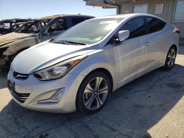 KMHDH4AH8FU380871 - 2015 HYUNDAI ELANTRA SE SILVER photo 1