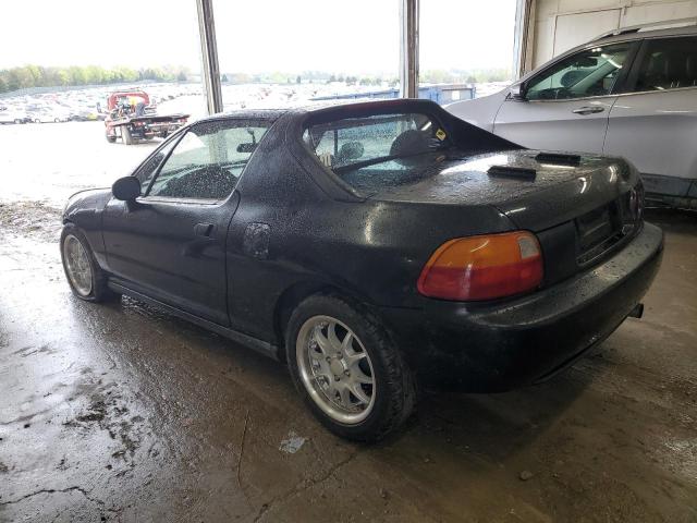 JHMEG1149PS003081 - 1993 HONDA CIVIC DEL SOL S BLACK photo 2