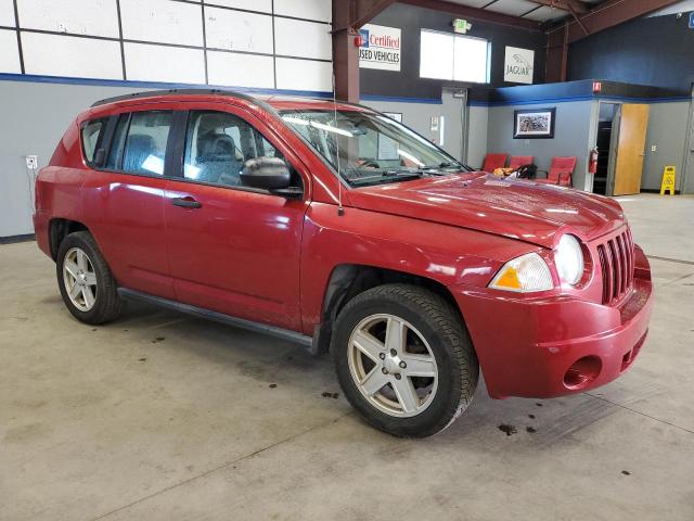 1J8FT47W17D363633 - 2007 JEEP COMPASS RED photo 4