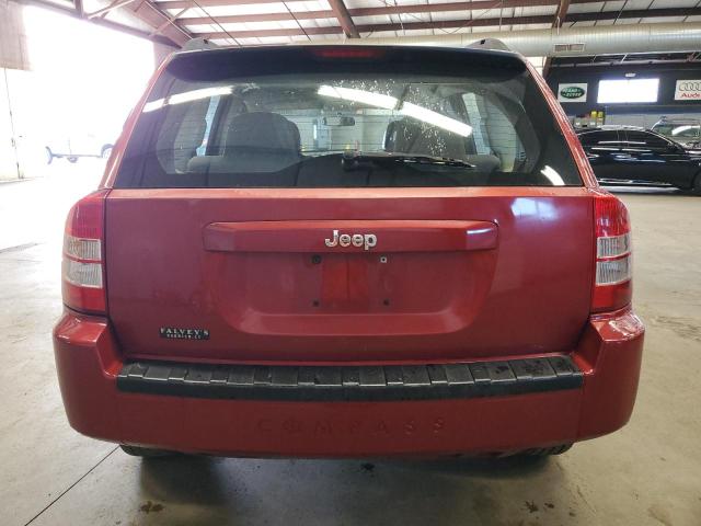 1J8FT47W17D363633 - 2007 JEEP COMPASS RED photo 6
