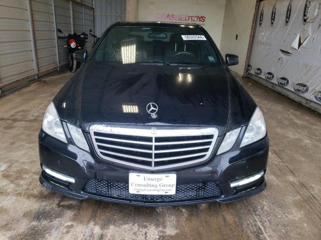 WDDHF9BB2DA737579 - 2013 MERCEDES-BENZ E 550 4MATIC BLACK photo 5