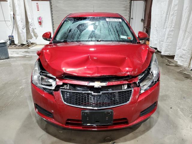 1G1PF5SCXC7165608 - 2012 CHEVROLET CRUZE LT RED photo 5