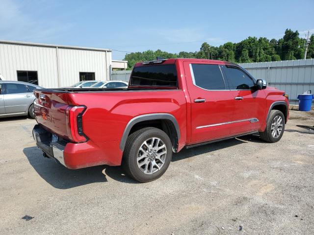 5TFMA5DB3NX008292 - 2022 TOYOTA TUNDRA CREWMAX PLATINUM 红色 照片 3