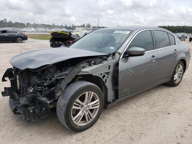 JN1CV6AP9DM306466 - 2013 INFINITI G37 BASE Gümüş fotoğraf 1