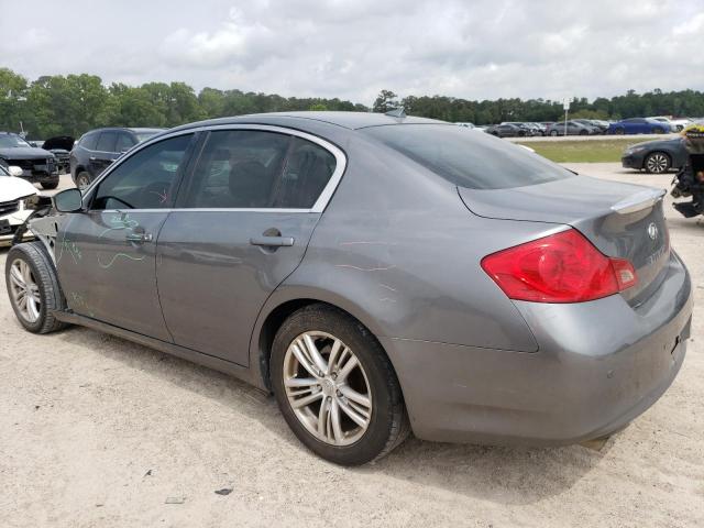 JN1CV6AP9DM306466 - 2013 INFINITI G37 BASE Gümüş fotoğraf 2