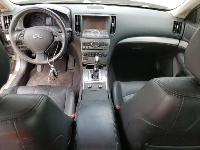 JN1CV6AP9DM306466 - 2013 INFINITI G37 BASE Gümüş fotoğraf 8