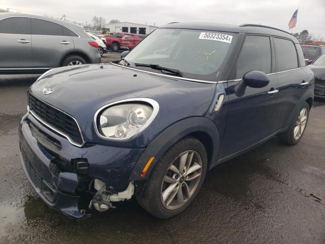 WMWZC3C52BWL78356 - 2011 MINI COOPER S COUNTRYMAN BLUE photo 1