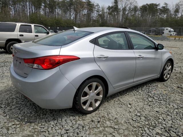 5NPDH4AE1DH166774 - 2013 HYUNDAI ELANTRA GLS SILVER photo 3