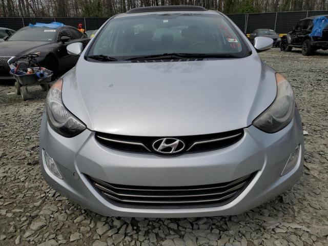 5NPDH4AE1DH166774 - 2013 HYUNDAI ELANTRA GLS SILVER photo 5