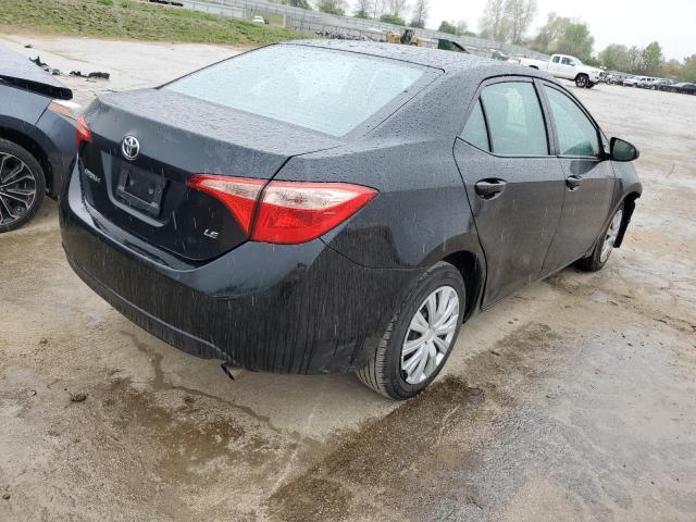 2T1BURHE8KC238267 - 2019 TOYOTA COROLLA L 黑色 照片 3