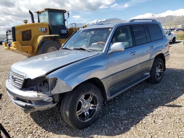 JTJHT00W253552102 - 2005 LEXUS LX 470 SILVER photo 1