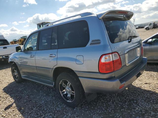 JTJHT00W253552102 - 2005 LEXUS LX 470 SILVER photo 2