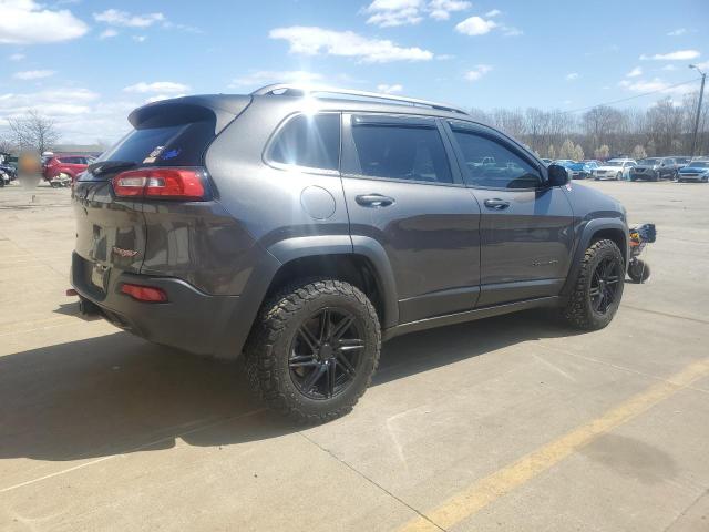 1C4PJMBB2HW519495 - 2017 JEEP CHEROKEE TRAILHAWK GRAY photo 3