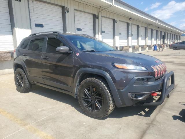 1C4PJMBB2HW519495 - 2017 JEEP CHEROKEE TRAILHAWK GRAY photo 4