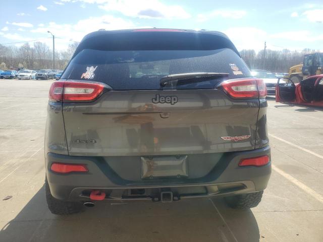 1C4PJMBB2HW519495 - 2017 JEEP CHEROKEE TRAILHAWK GRAY photo 6