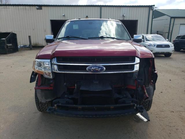 1FMJU1JT7GEF02522 - 2016 FORD EXPEDITION XLT RED photo 5
