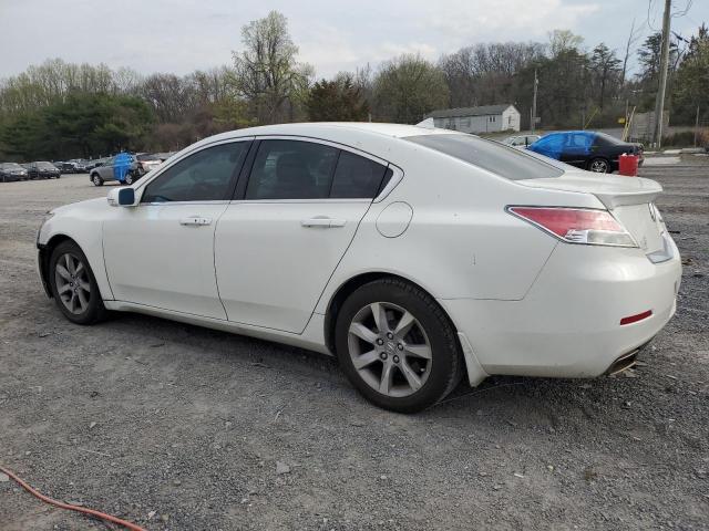 19UUA8F55EA006587 - 2014 ACURA TL TECH WHITE photo 2