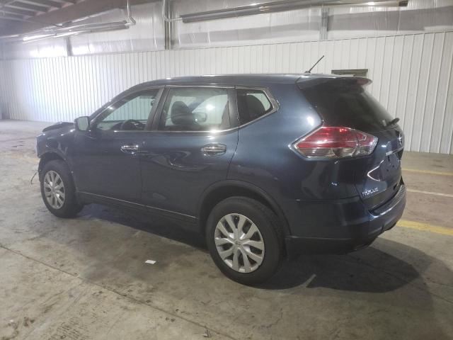 5N1AT2MV5EC790183 - 2014 NISSAN ROGUE S BLUE photo 2