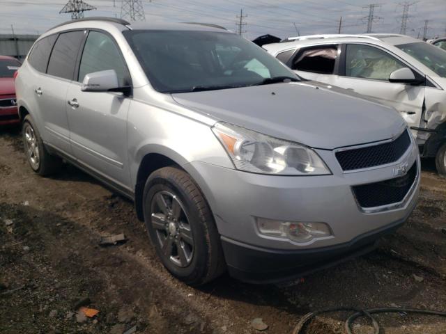 1GNKRGED6BJ385524 - 2011 CHEVROLET TRAVERSE LT SILVER photo 4