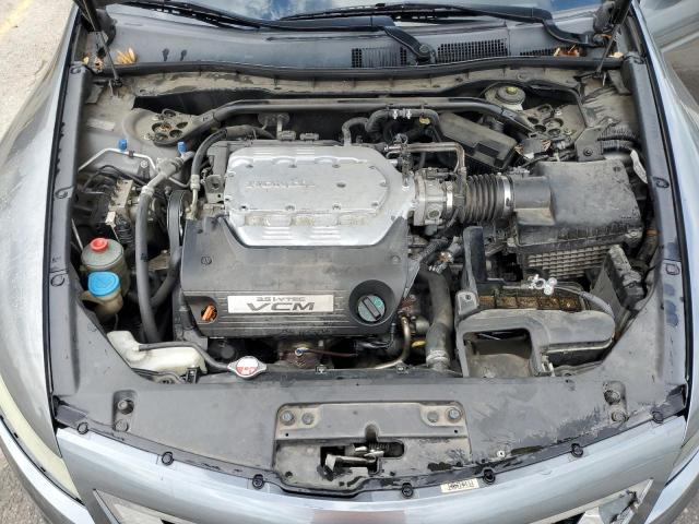 1HGCS22808A015241 - 2008 HONDA ACCORD EXL GRAY photo 11