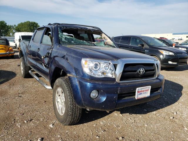 5TEKU72N06Z156742 - 2006 TOYOTA TACOMA DOUBLE CAB PRERUNNER LONG BED BLUE photo 1