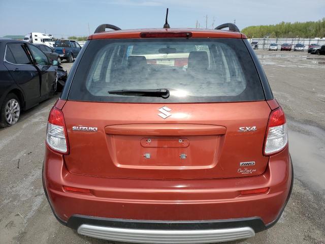 JS2YB413775107417 - 2007 SUZUKI SX4 ORANGE photo 6