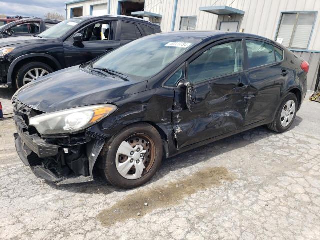 KNAFK4A64F5307064 - 2015 KIA FORTE LX BLACK photo 1