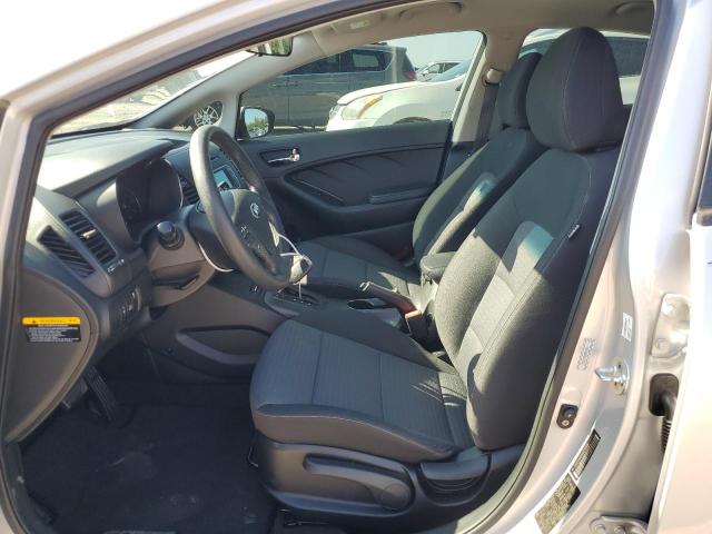 KNAFX4A6XG5572168 - 2016 KIA FORTE LX SILVER photo 7