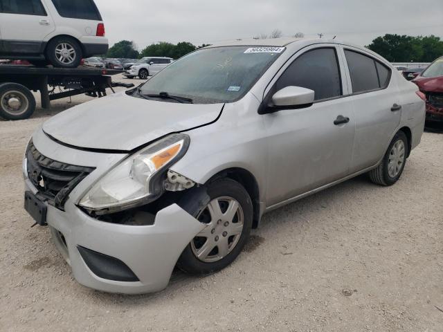 3N1CN7AP4GL863211 - 2016 NISSAN VERSA S SILVER photo 1