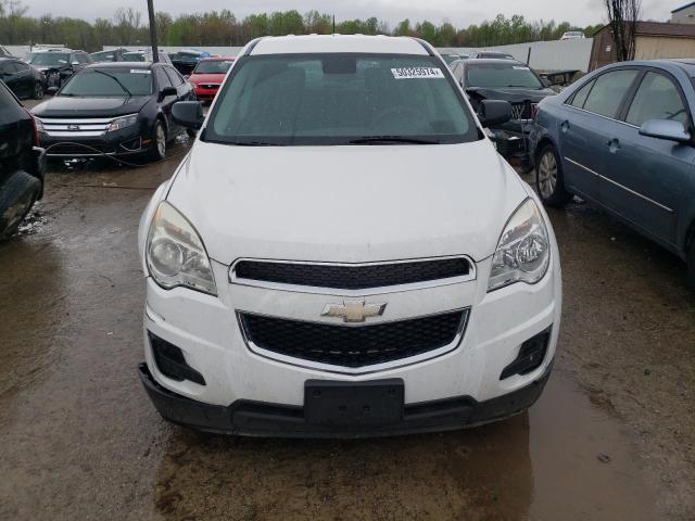 1GNALAEK4FZ131052 - 2015 CHEVROLET EQUINOX LS WHITE photo 5