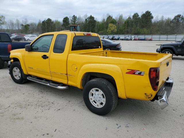 1GCDS196858187313 - 2005 CHEVROLET COLORADO YELLOW photo 2