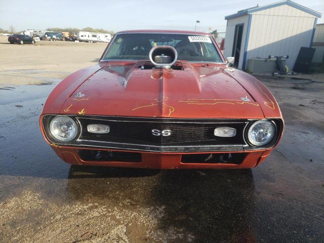 124378N441875 - 1968 CHEVROLET CAMARO ORANGE photo 5