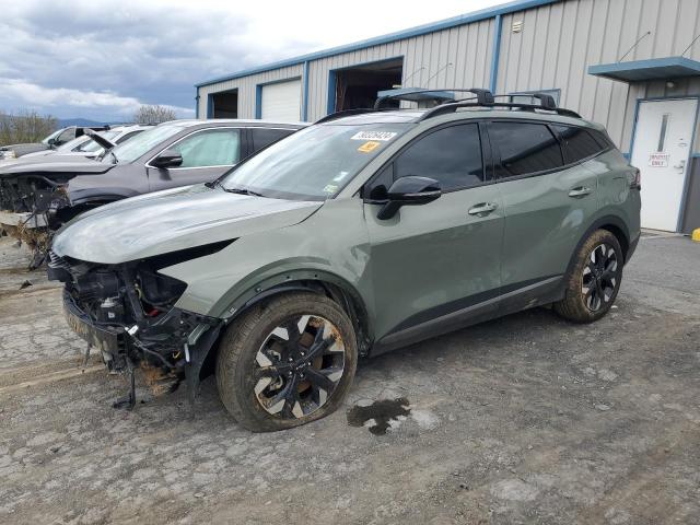 5XYK6CAFXPG049626 - 2023 KIA SPORTAGE X LINE GREEN photo 1