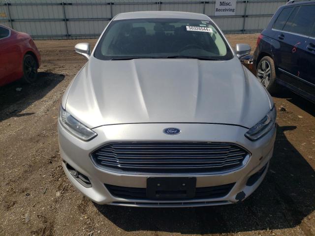 3FA6P0LU0ER363965 - 2014 FORD FUSION SE HYBRID SILVER photo 5