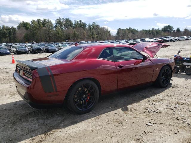 2C3CDZFJ5MH500389 - 2021 DODGE CHALLENGER R/T SCAT PACK MAROON photo 3