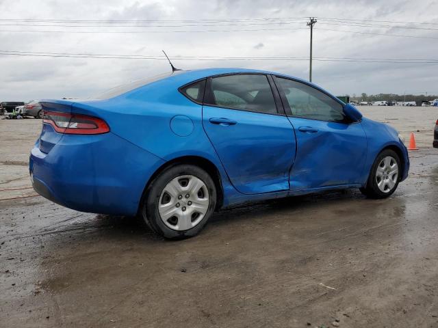 1C3CDFAA5GD539958 - 2016 DODGE DART SE BLUE photo 3