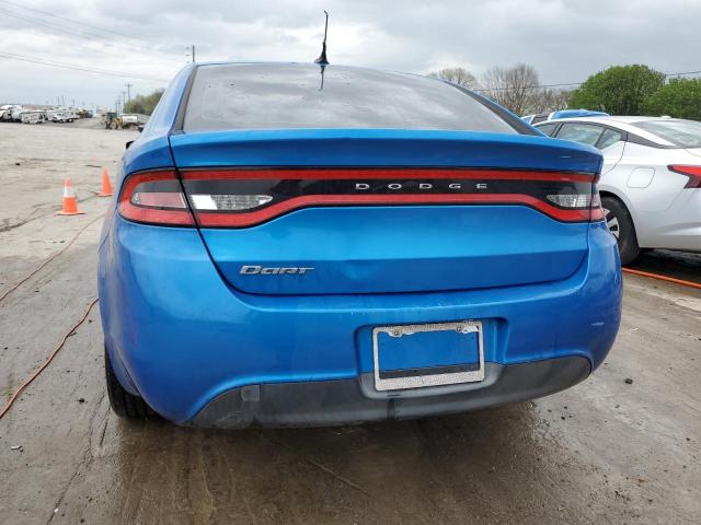 1C3CDFAA5GD539958 - 2016 DODGE DART SE BLUE photo 6