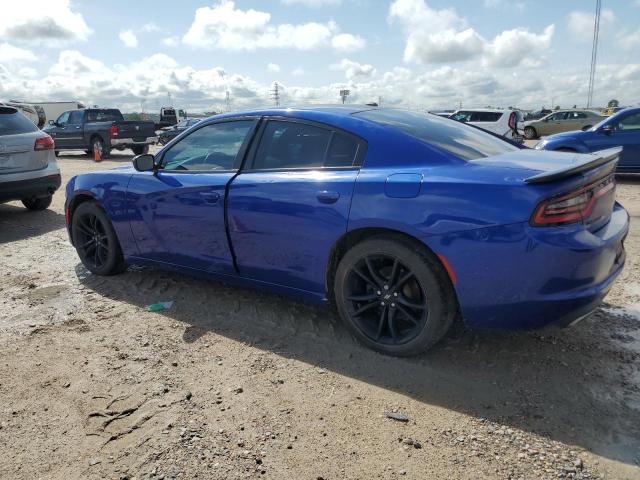 2C3CDXBG9JH210070 - 2018 DODGE CHARGER SXT BLUE photo 2