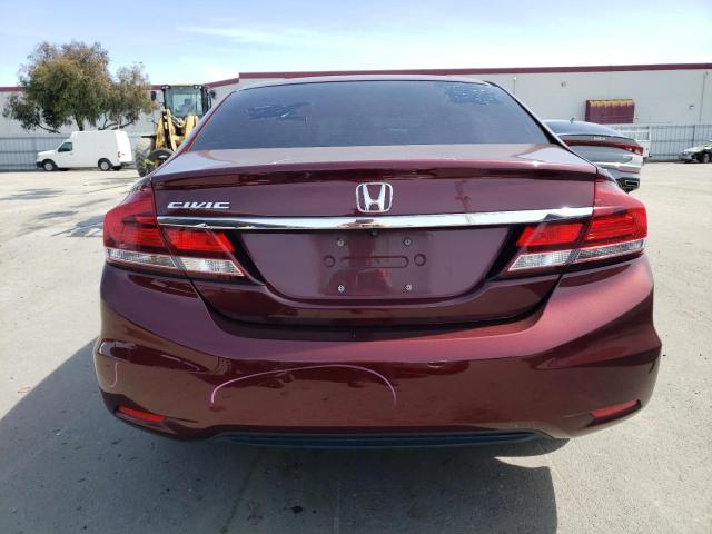 19XFB2F88EE236567 - 2014 HONDA CIVIC EX BROWN photo 6