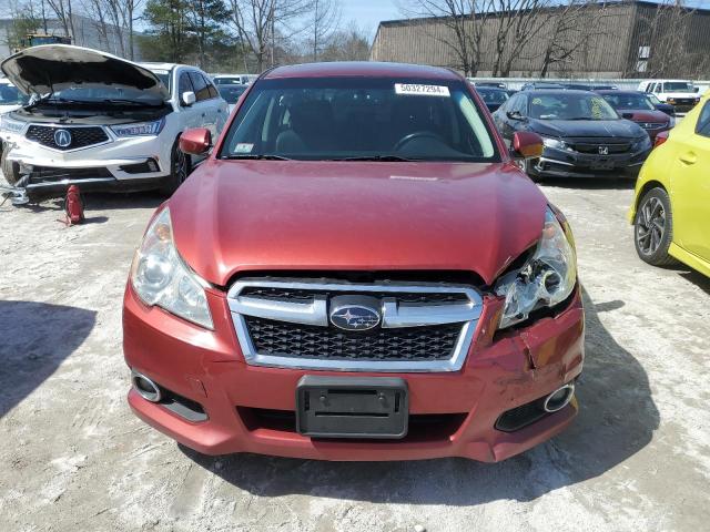 4S3BMBL68E3021502 - 2014 SUBARU LEGACY 2.5I LIMITED RED photo 5