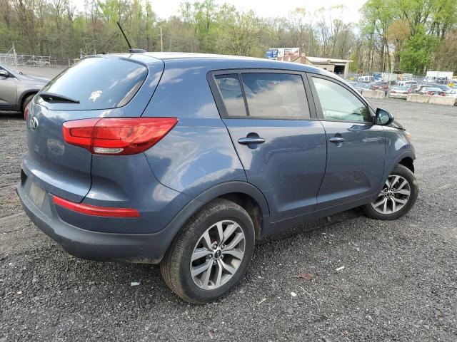 KNDPB3AC8G7864721 - 2016 KIA SPORTAGE LX BLUE photo 3