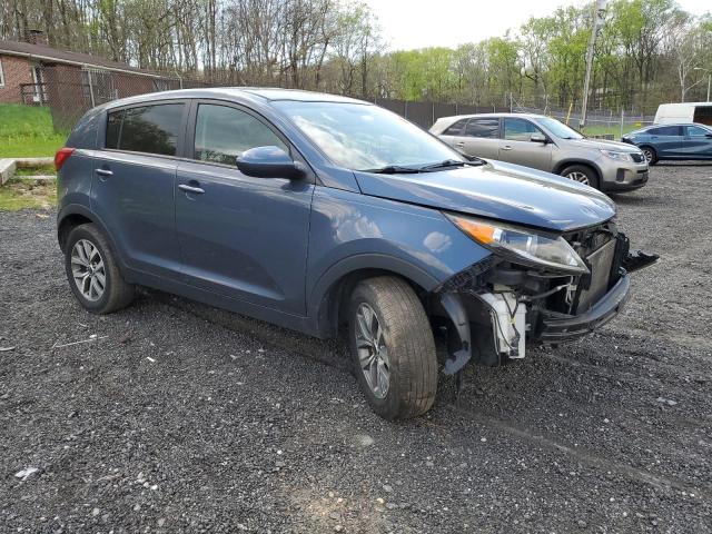 KNDPB3AC8G7864721 - 2016 KIA SPORTAGE LX BLUE photo 4