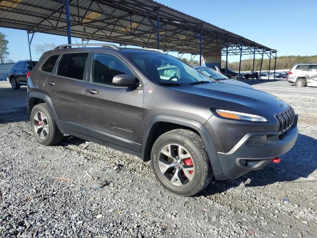 1C4PJMBSXFW662272 - 2015 JEEP CHEROKEE TRAILHAWK GRAY photo 4