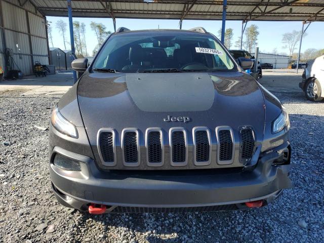 1C4PJMBSXFW662272 - 2015 JEEP CHEROKEE TRAILHAWK GRAY photo 5