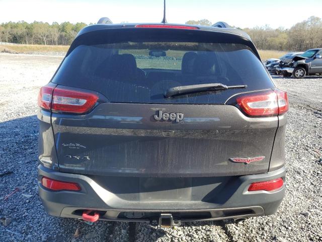 1C4PJMBSXFW662272 - 2015 JEEP CHEROKEE TRAILHAWK GRAY photo 6